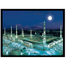 3D Lenticular lens picture-"Holly Mecca' with Decorative frame-58x38 CM (Code:LEN0002) 3D Lenticular lens picture-"Holly Mecca' with Decorative frame-58x38 CM (Code:LEN0002)
